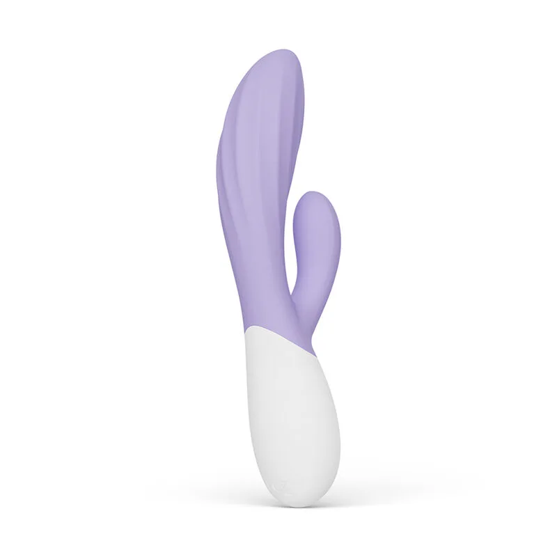 LELO - INA TWIST DUBBELE VIBRATOR KONIJN VOOR G-SPOT EN CLITORIS LAVENDEL