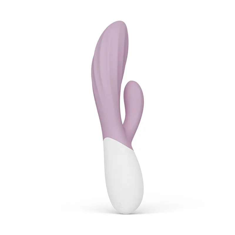 LELO - INA TWIST DUBBELE VIBRATOR KONIJN VOOR G-SPOT EN CLITORIS ROZE