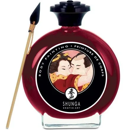 SHUNGA - AARDBEIEN EN CAVA BODY PAINT
