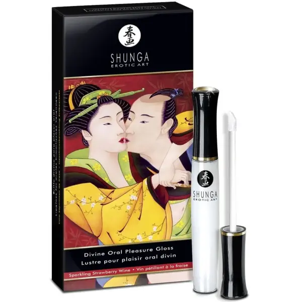 SHUNGA - GODDELIJKE AARDBEI & CAVA LIP GLOSS