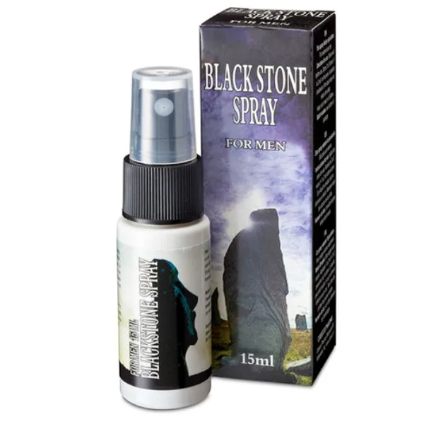 COBECO - BLACK STONE VERTRAGENDE SPRAY VOOR MANNEN 15ML