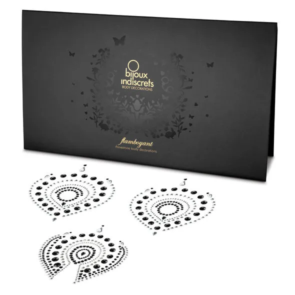 BIJOUX INDISCRETS - FLAMBOYANT ZWART & ZILVER