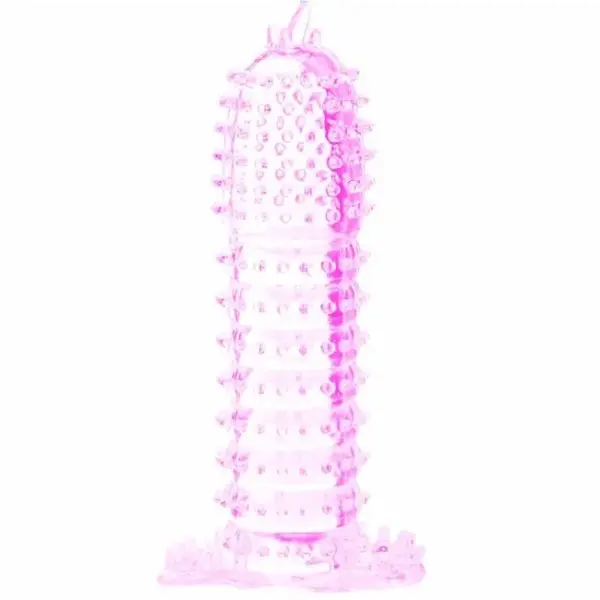 BAILE - ROZE STIMULERENDE DOTS PENIS SLEEVE 14 CM