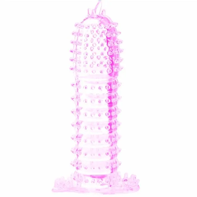 BAILE - ROZE STIMULERENDE DOTS PENIS SLEEVE 14 CM