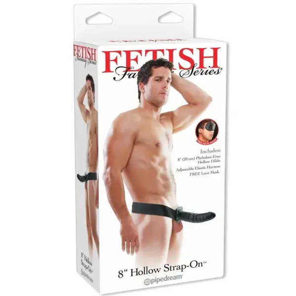 FETISH FANTASY SERIE - 19 CM ZWART HOLLE HARNAS
