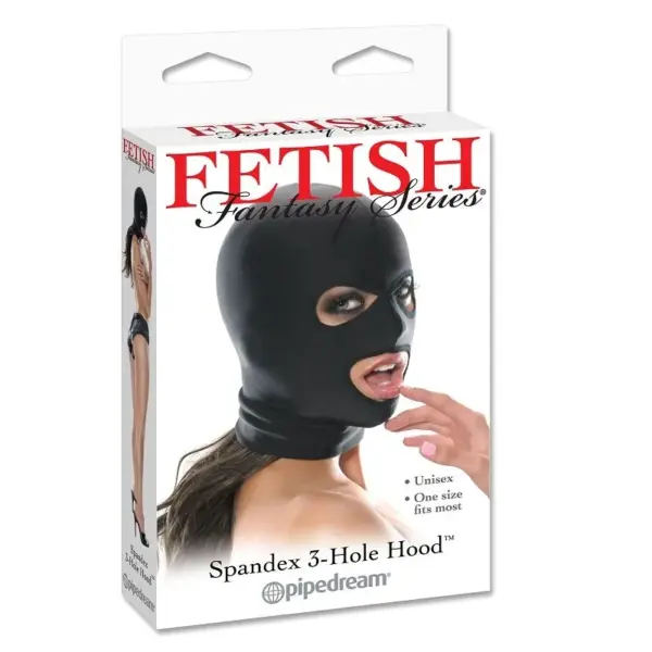 FETISH FANTASY SERIE - MASKER MET 3 OPENINGEN.