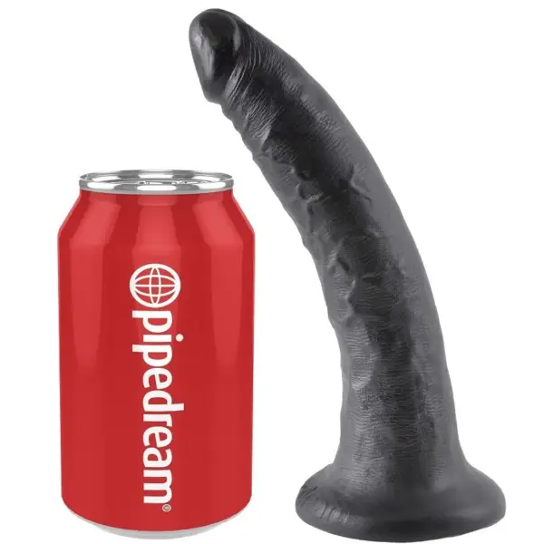 KING COCK - ZWARTE PENIS 17,8 CM