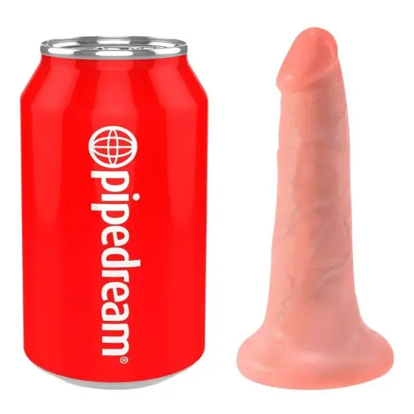 KING COCK - REALISTISCHE PENIS 14 CM NATUURLIJKE KLEUR