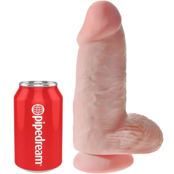 KING COCK - MOLLIGE REALISTISCHE PENIS 23 CM
