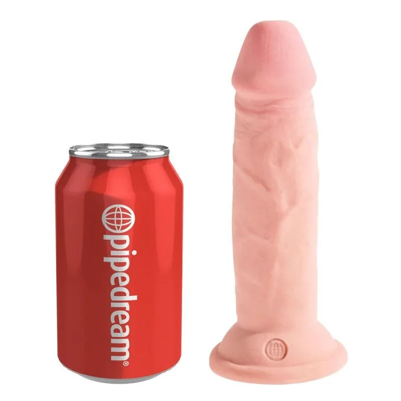 KING COCK - DRIEVOUDIGE DICHTHEID DILDO 15 CM