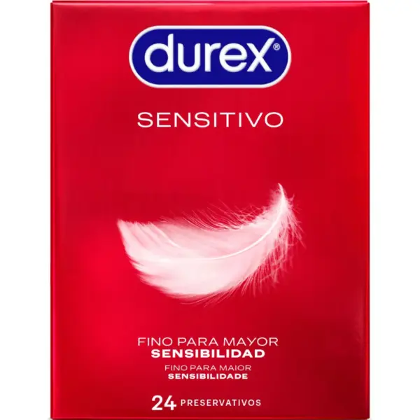 DUREX - GEVOELIGE CONDOOMS 24 STUKS