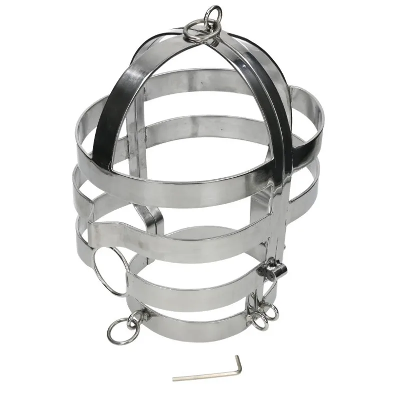 METAL HARD - MASKER MET STALEN KETTING