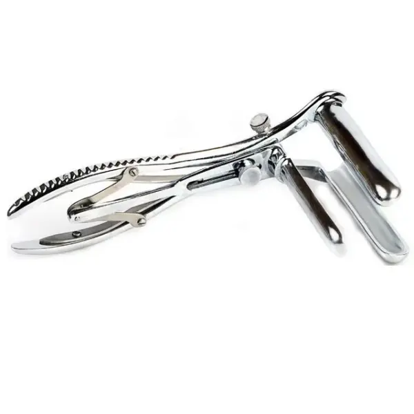 METAL HARD - DRIEVOUDIGE ANALE SPECULUM