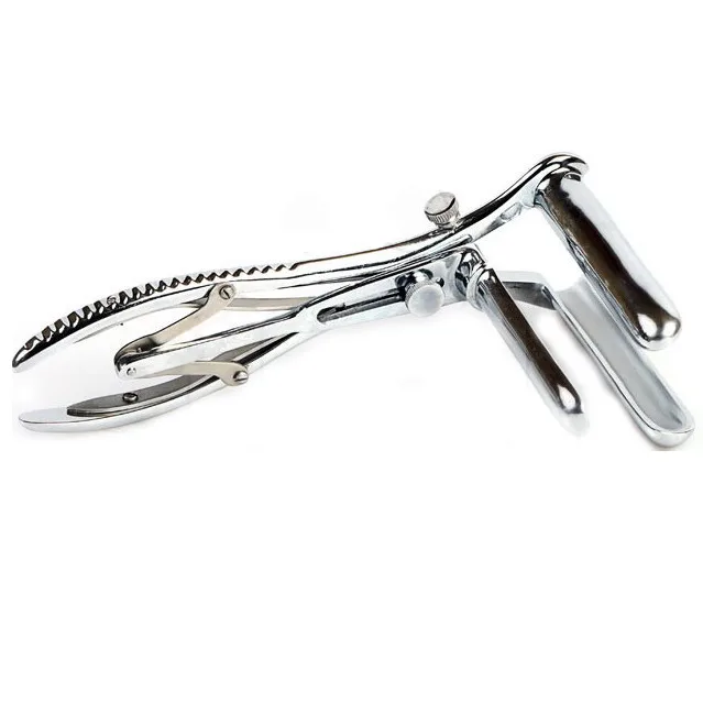 METAL HARD - DRIEVOUDIGE ANALE SPECULUM
