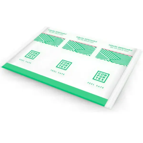 CONFORTEX - WEGWERP HYGIËNISCHE LAKENS IN INDIVIDUELE TAS