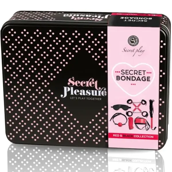 SECRETPLAY - BDSM SET 6 STUKS ROOD COLLECTIE