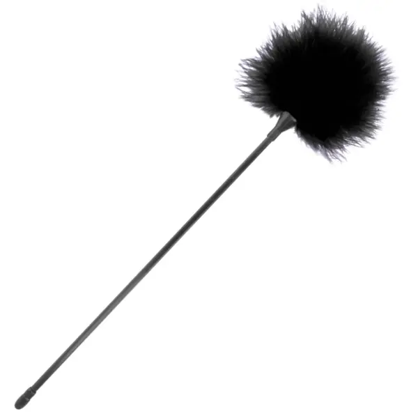 DARKNESS - ZWARTE STIMULERENDE VEER 42 CM
