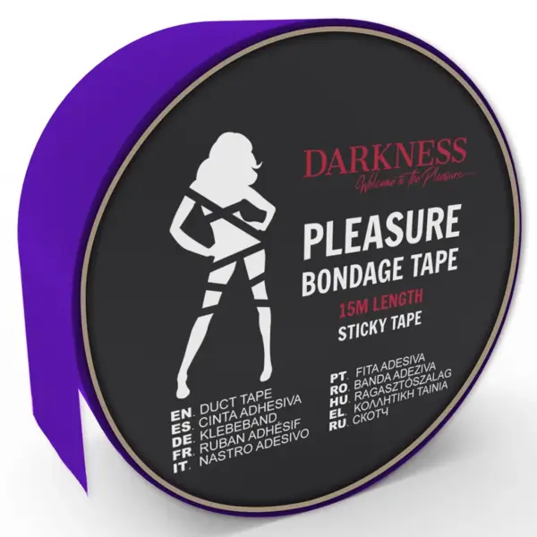 DARKNESS - LILAC KLEEFBONDAGETAPE 15M