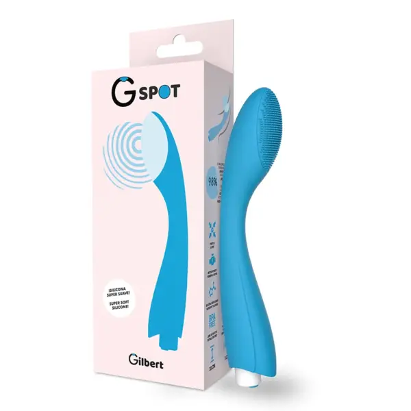 G-SPOT - GYLBERT VIBRATOR TURQUOISE BLAUW