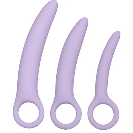 CALEXOTICS - DR LAURA BERMAN ALENA SET VAN 3 SILICONEN VAGINALE DILATOREN