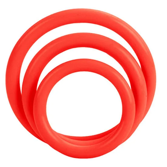 CALEXOTICS - RODE ERECTIE DRIE RINGEN SET