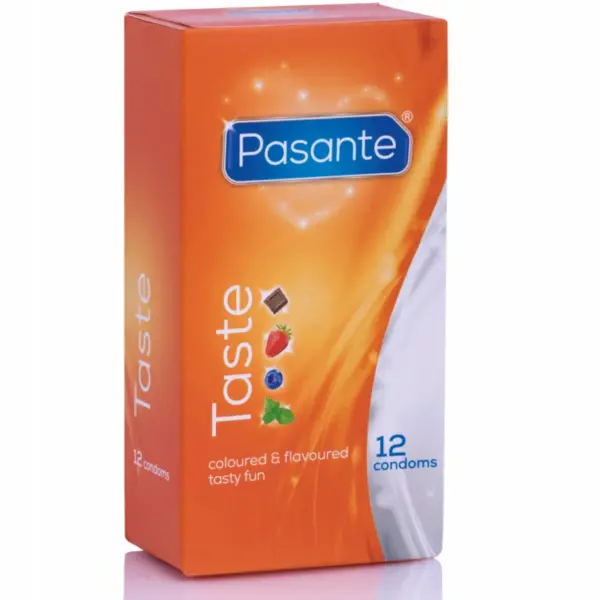 PASANTE - SMAKELIJKE CONDOOMS 12 STUKS