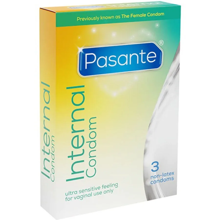 PASANTE - INTERNE CONDOOM ZONDER LATEX 3 STUKS