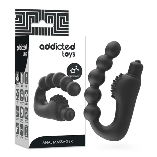 ADDICTED TOYS - ANALE PROSTAAT MASSAGER MET VIBRATIE