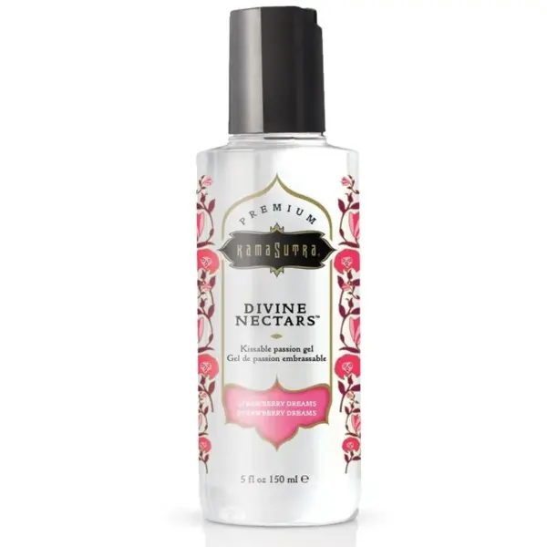 KAMASUTRA - GODDELIJKE NECTARS AARDBEIEN DROOM GLIJMIDDEL 150 ML