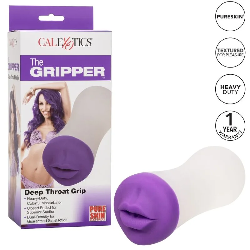 CALEXOTICS - DIEPE KEELGRIP MONDMASTURBATOR