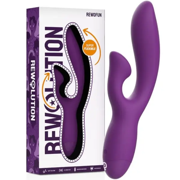 REWOLUTION - REWOFUN FLEXIBELE VIBRATOR MET KONIJN