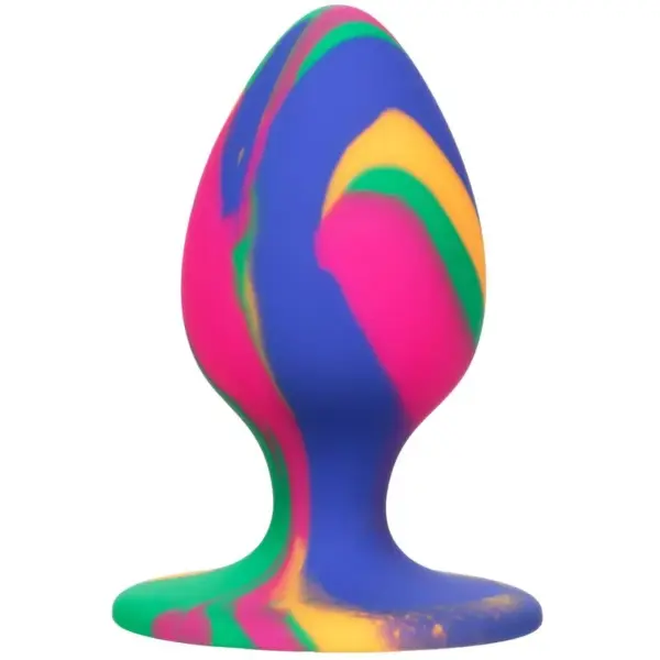 CALEXOTICS - CHEEKY MEDIUM TIE-DYE ANAAL PLUG