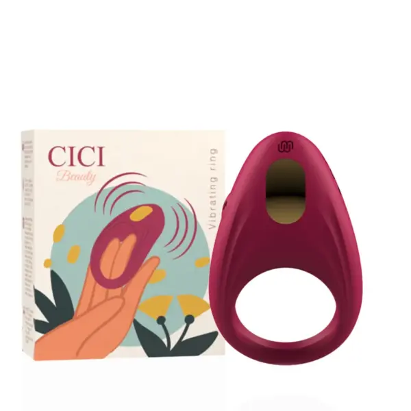 CICI BEAUTY - PREMIUM SILICONEN VIBRERENDE RING