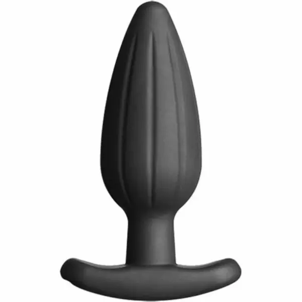 ELECTRASTIM - SILICONEN ANAAL PLUG ROCKER BUTT GROOT