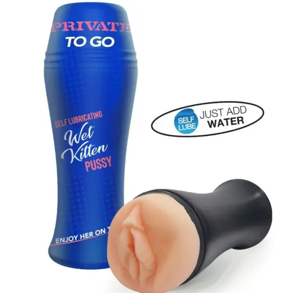 PRIVATE - NATTE KITTEN ZELF GLIJMIDDEL OM TE GAAN MASTURBATOR