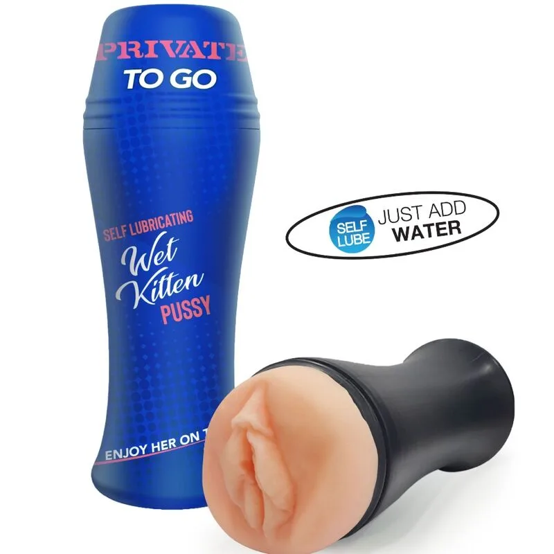 PRIVATE - NATTE KITTEN ZELF GLIJMIDDEL OM TE GAAN MASTURBATOR