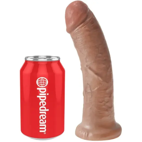 KING COCK - REALISTISCHE PENIS 19,5 CM KARAMEL