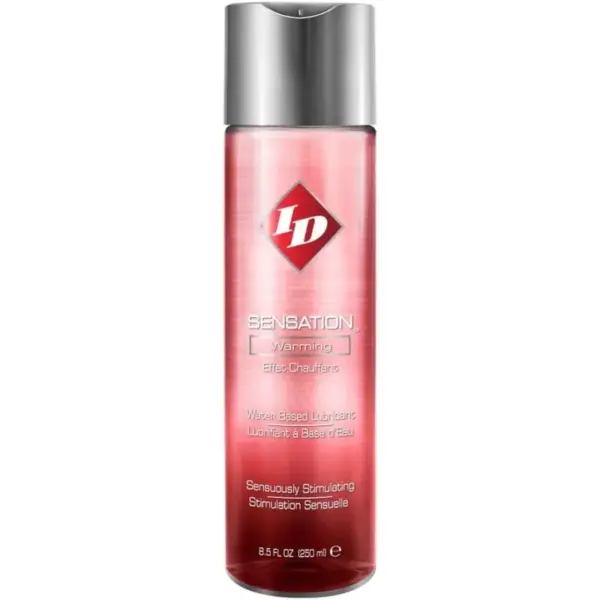 ID SENSATION - WATERGEBASEERD HEAT EFFECT GLIJMIDDEL 250 ML