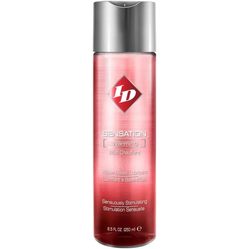 ID SENSATION - WATERGEBASEERD HEAT EFFECT GLIJMIDDEL 250 ML