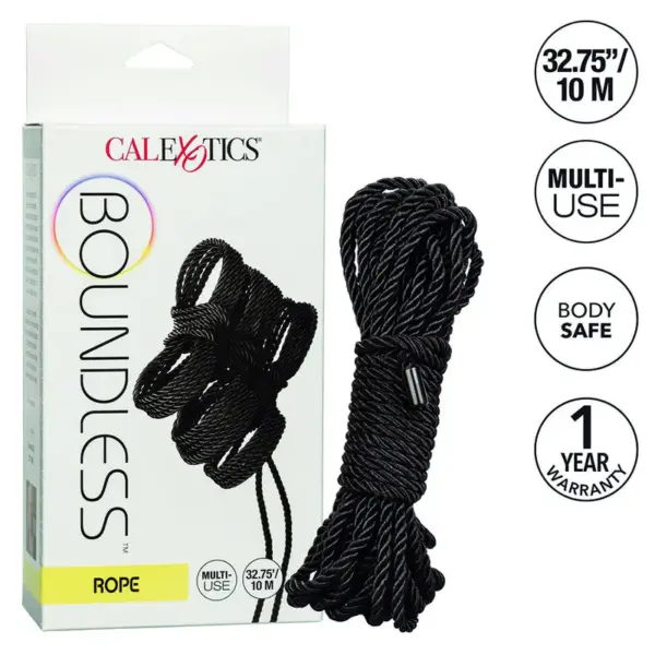 CALEXOTICS - BOUNDLESS TOUW 10M ZWART