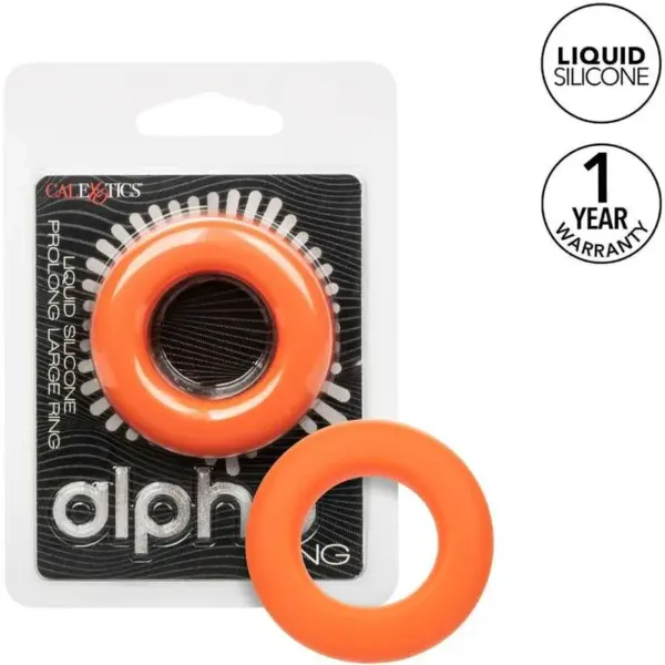 CALEXOTICS - ALPHA GROTE ORANJE VERLENGDE RING