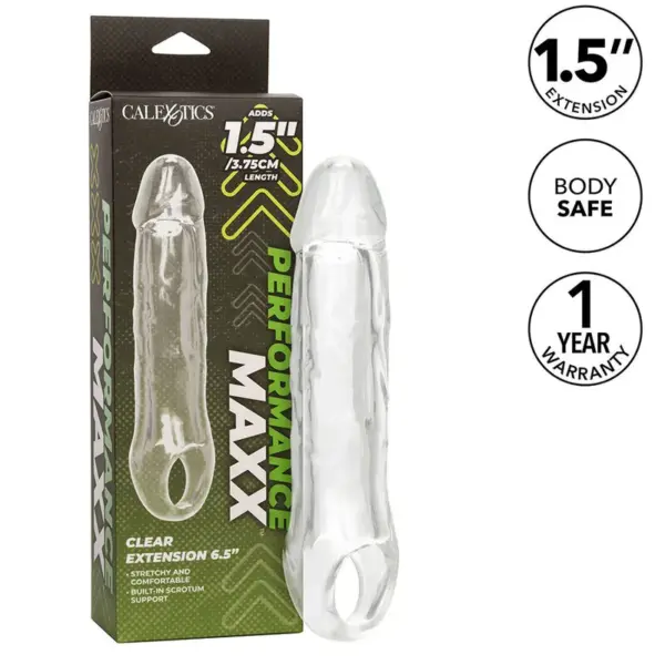 CALEXOTICS - PERFORMANCE MAXX EXTENSION CLEAR 6.5 TRANSPARANT