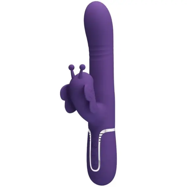 PRETTY LOVE - 4 IN 1 MULTIFUNCTIONELE KONIJN VIBRATOR VLINDER PAARS