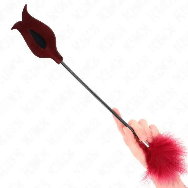 KINK - KITTELVEREN MET ROZENVORMIGE PEDDEL 38 CM