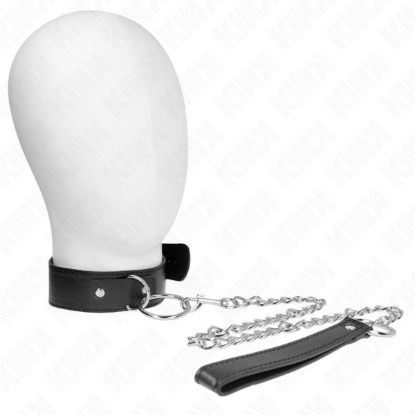 KINK - HALSBAND MET LIJN BASISMODEL MODEL 4 VERSTELBAAR 36-43 CM