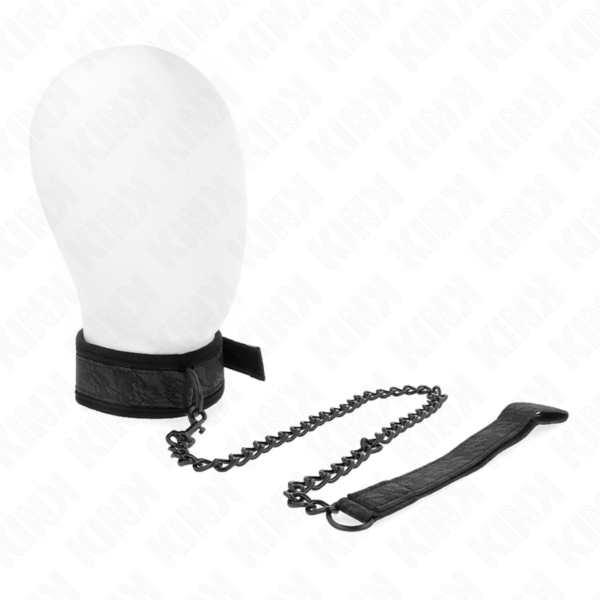 KINK - HALSBAND MET BAND 77 CM BASISMODEL MODEL 5 VERSTELBAAR 34-54 CM X 5 CM