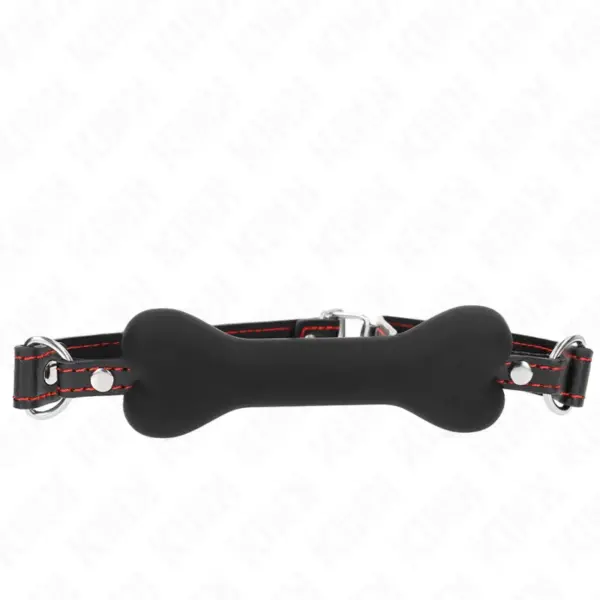 KINK - BONE GAG 12 CM ZWART 63 x 2 CM