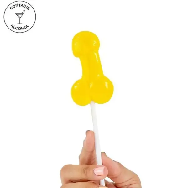 SECRETPLAY - PENIS JELLY LOLLIPOP MET PINA COLADA ALCOHOL