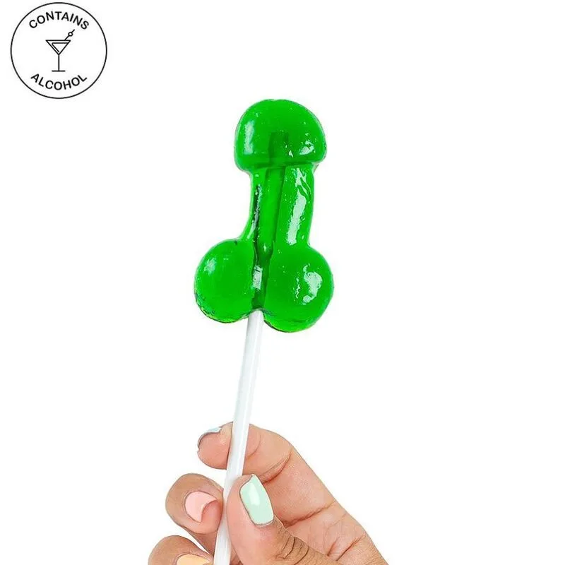 SECRETPLAY - PENIS JELLY LOLLIPOP MET MOJITO ALCOHOL