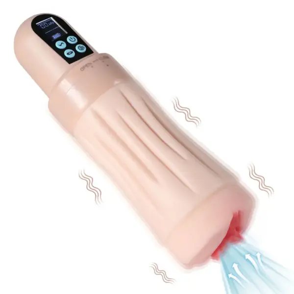 XISE - SUCTROKER V3.0 III VAGINAMASTURBATOR MET VIBRATIE